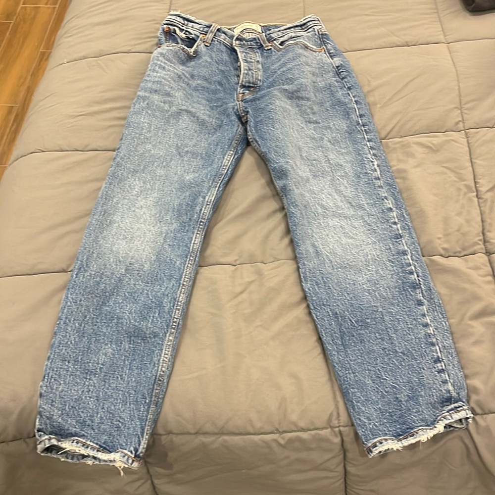Abercrombie and Fitch Jeans (The Dad High Rise) perfect condition